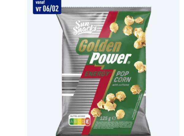 popcorn met energiedrinksmaak