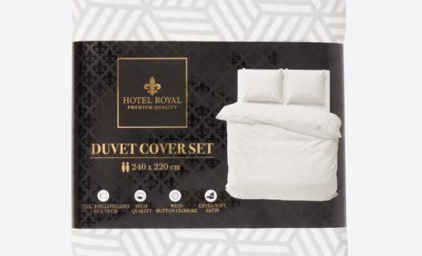 dekbedovertrek Hotel Royal