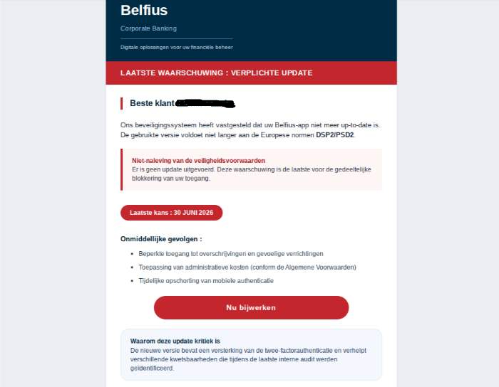 phishingmail belfius