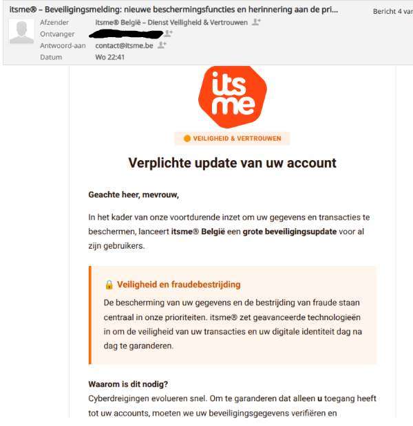 itsme phishingbericht
