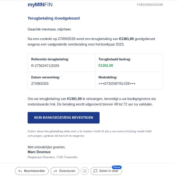 phishingmail myminfin