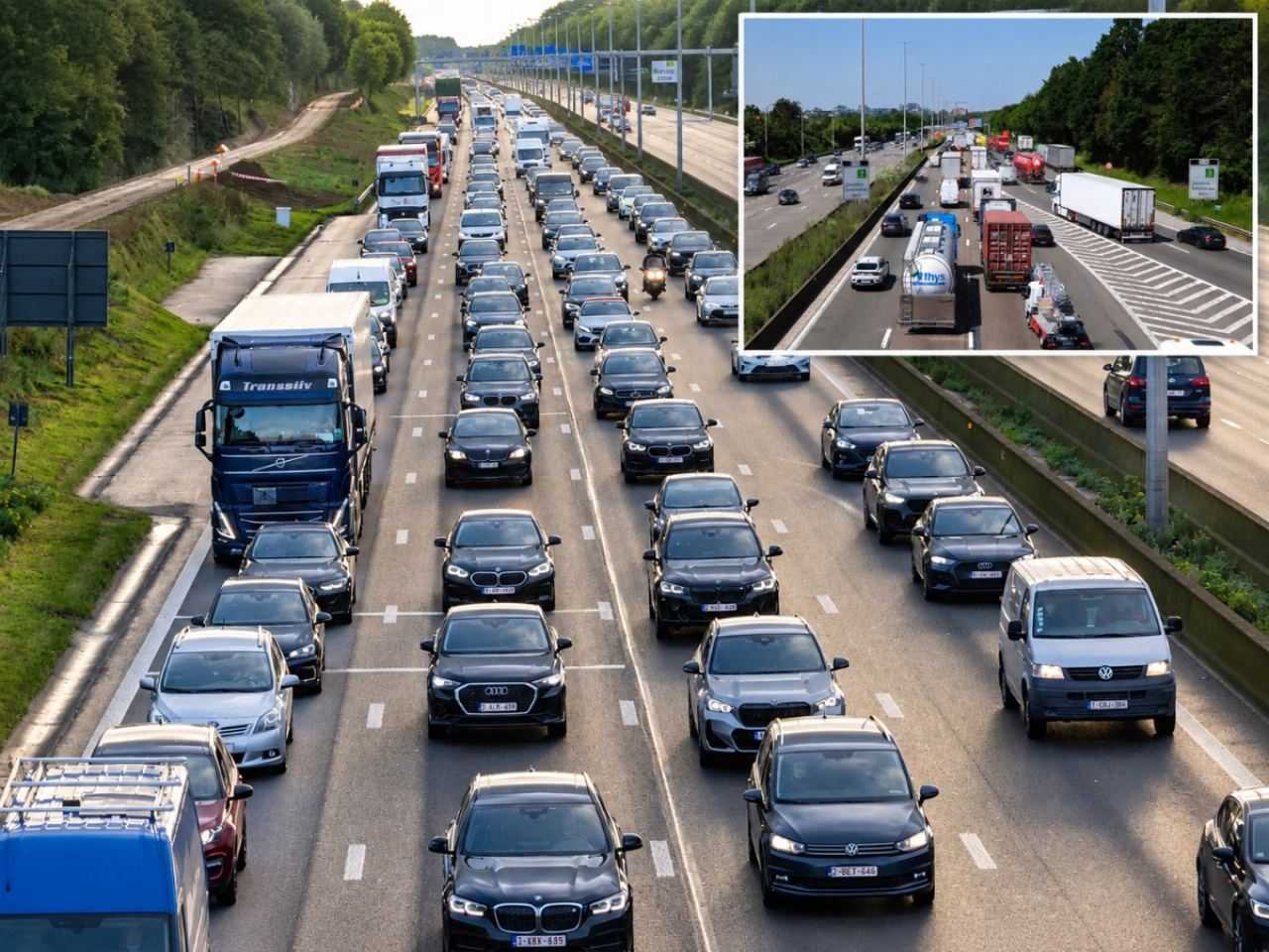 E40 E40 wordt binnenkort volledig afgesloten in beide richtingen: “Vermijd ...