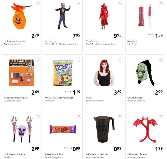 textuur matras Bladeren verzamelen Halloween-actie bij Action: "Griezelig lage prijzen" | Redactie24