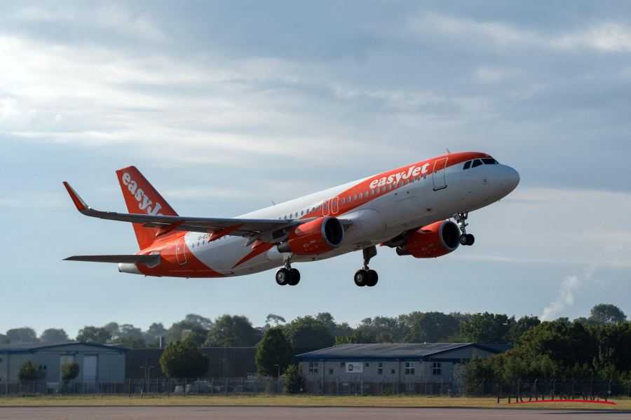 Vliegtuig van EasyJet