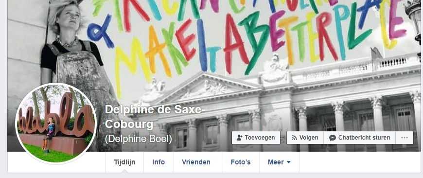 Delphine op Facebook