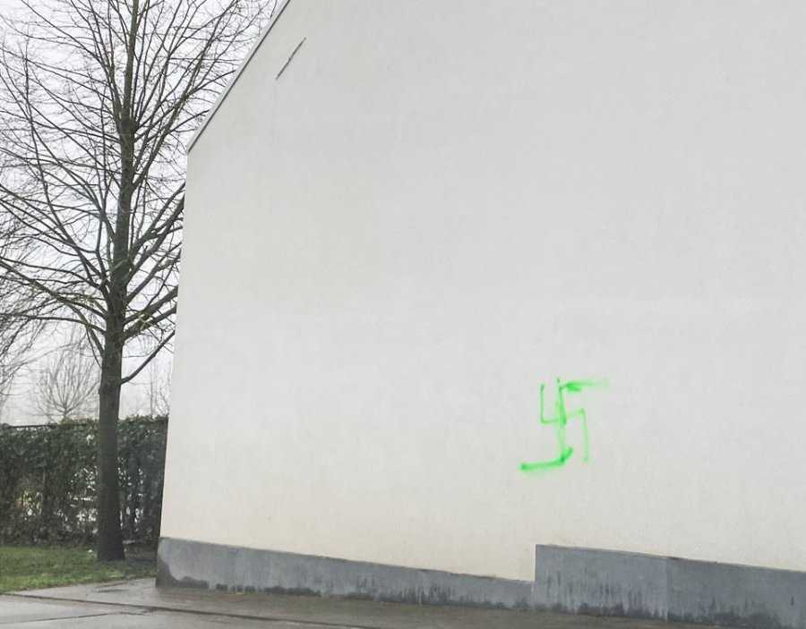 Vandalisme Woning Alexander De Croo Rechtenvrije foto Facebook