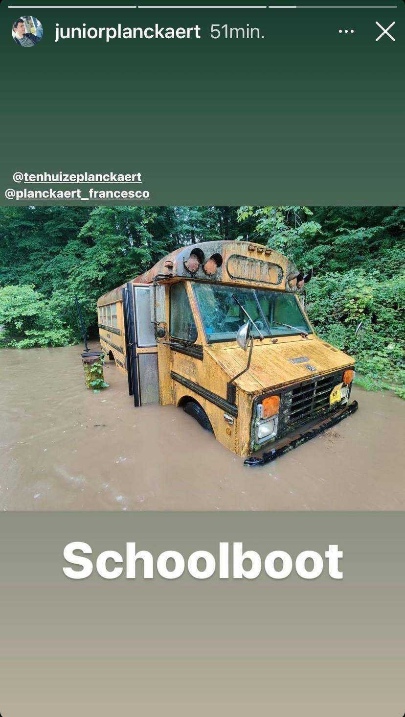 Junior Planckaert schoolbus