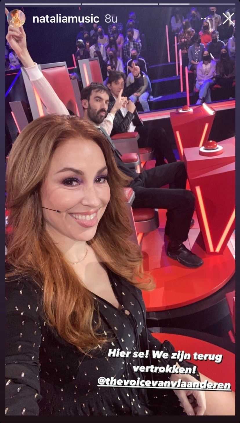 Natalia in 'The Voice van Vlaanderen'