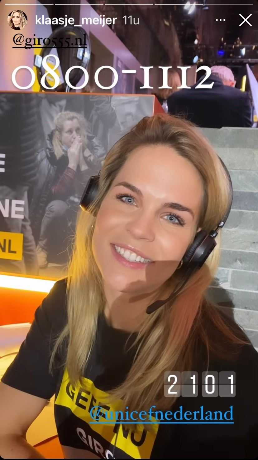 Klaasje Meijer - Unicef - Giro555