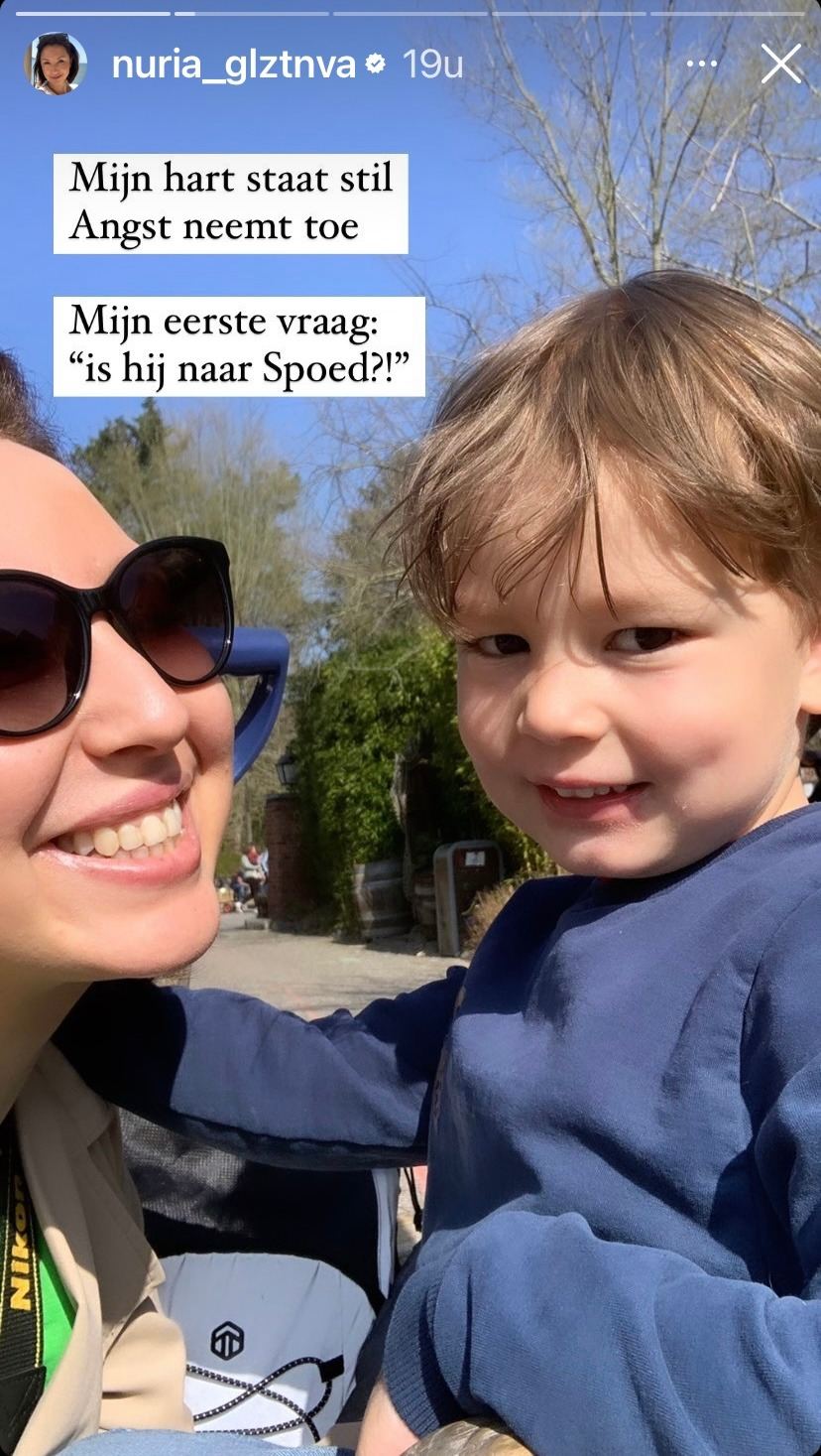 Nuria's zoontje Victor