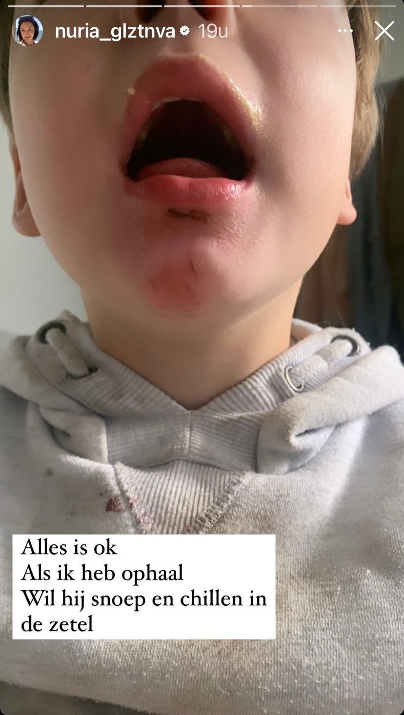 Nuria's zoontje Victor