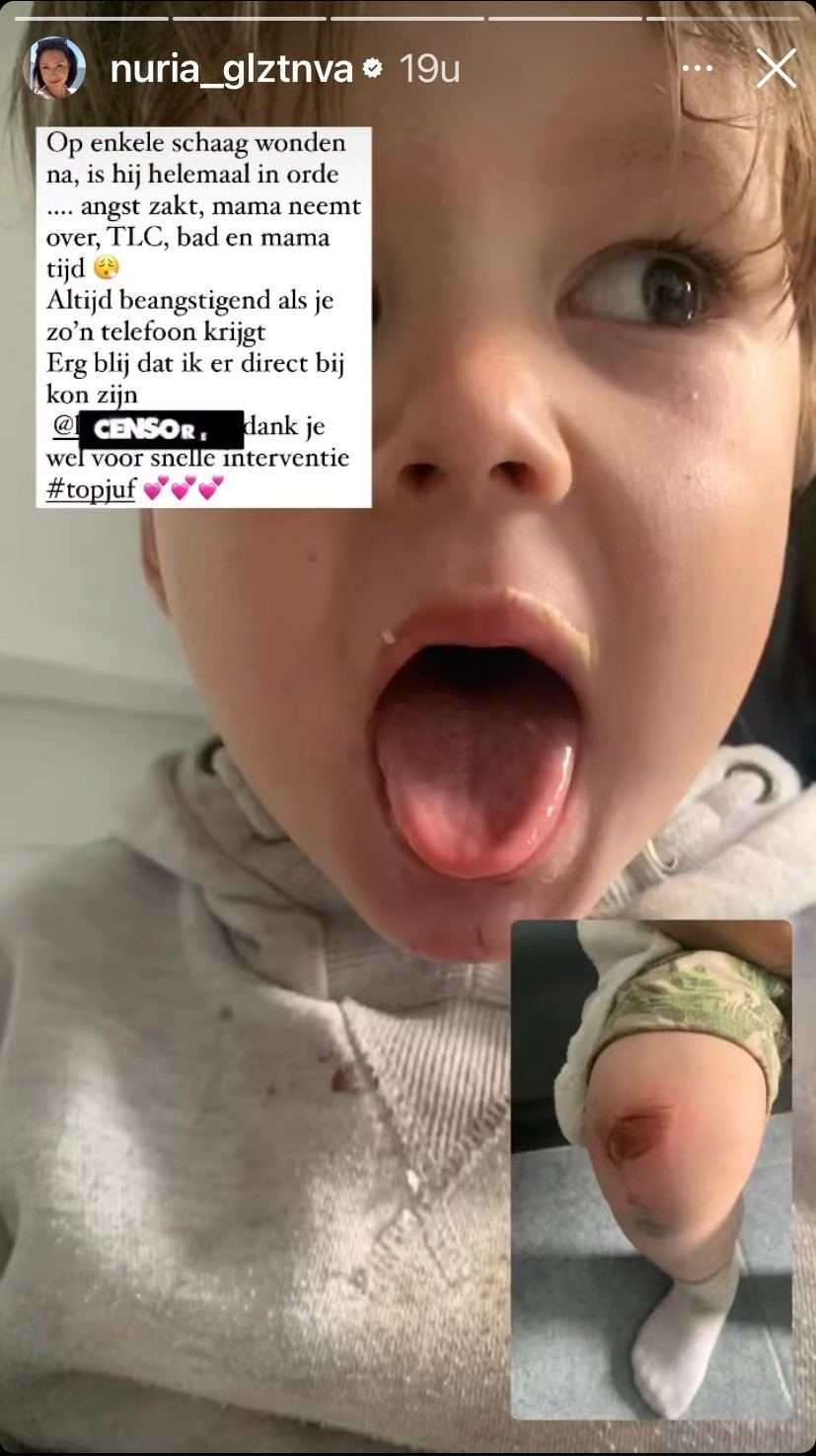 Nuria's zoontje Victor