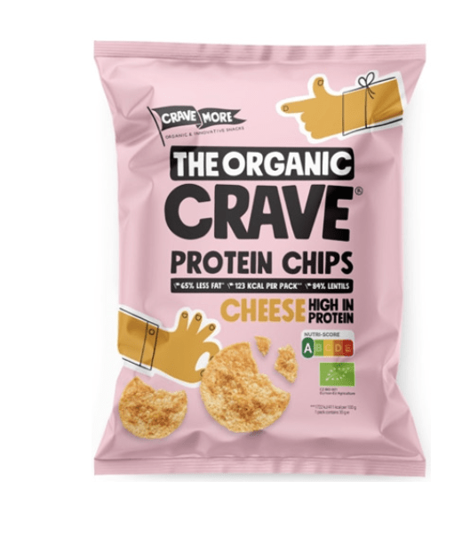 Protein chips cheese van het merk The Organic Crave