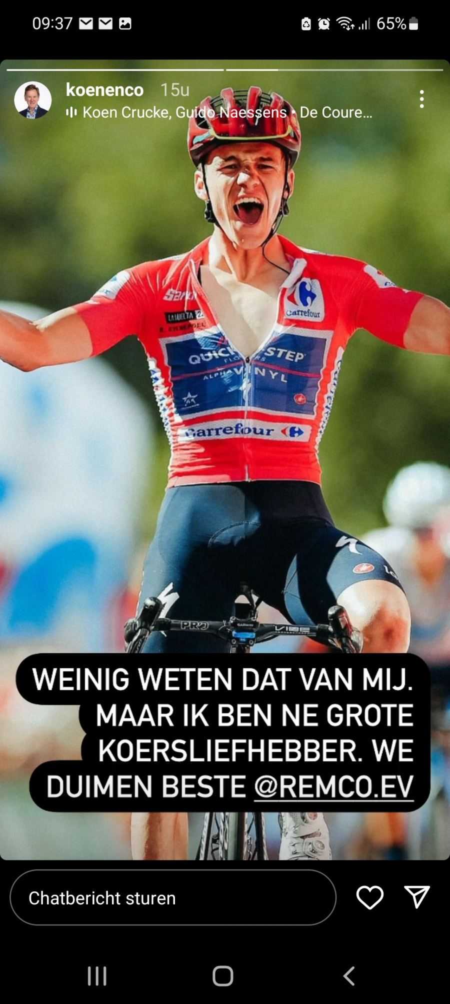 Koen Crucke Remco Evenepoel