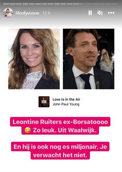 Leontine Borsato en John Huiberts