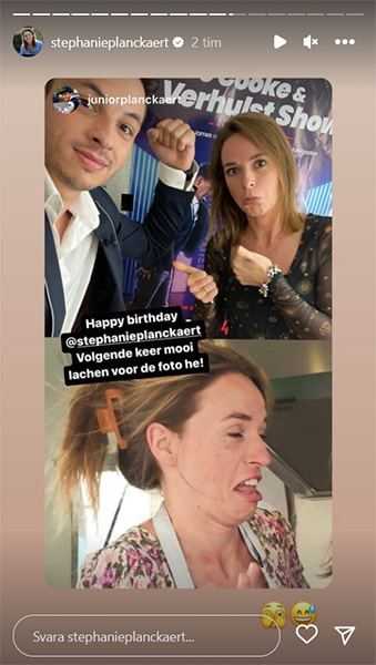 Stephanie Planckaert verjaardagswens