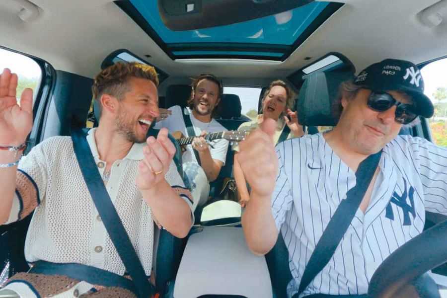 Sergio over de grens