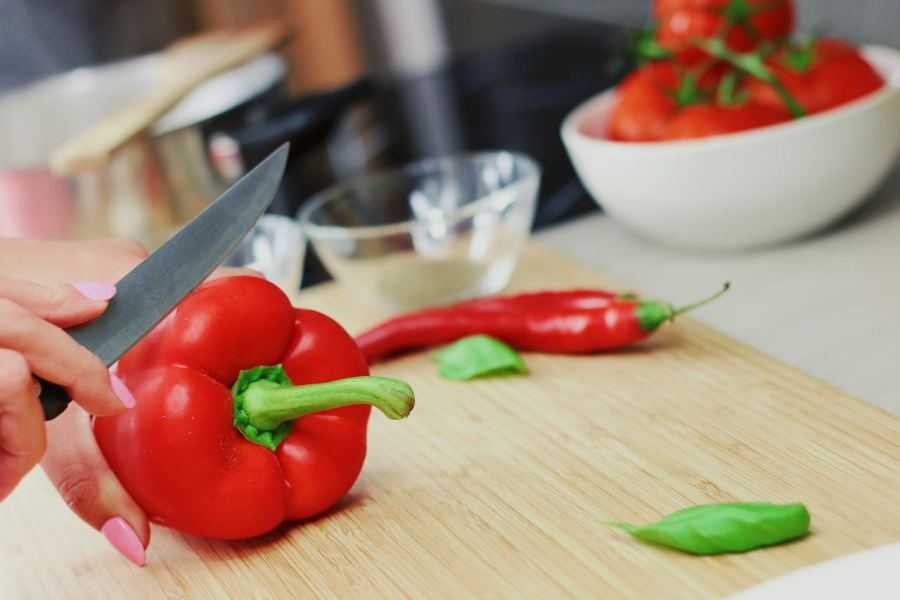 groenten paprika