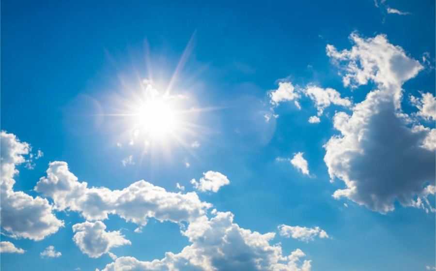 weerbericht weer zonnig