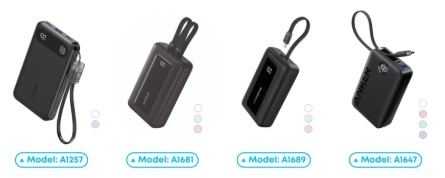 Terugroeping powerbanks