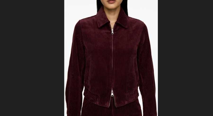 overshirt ribfluweel (H&M)