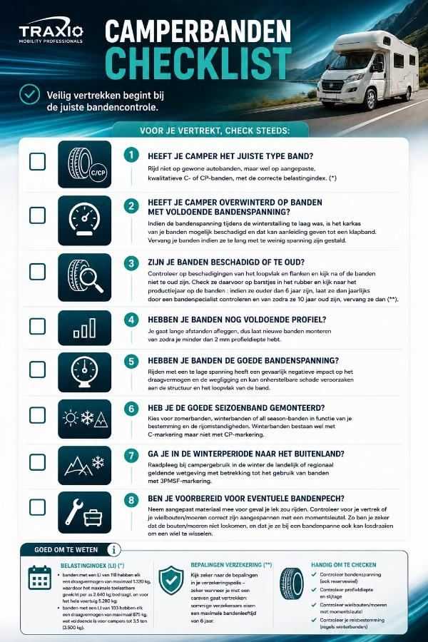 kamper checklist