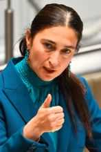 Zuhal Demir, op wier voorstel de overgangsmaatregel voor dienstencheques is goedgekeurd