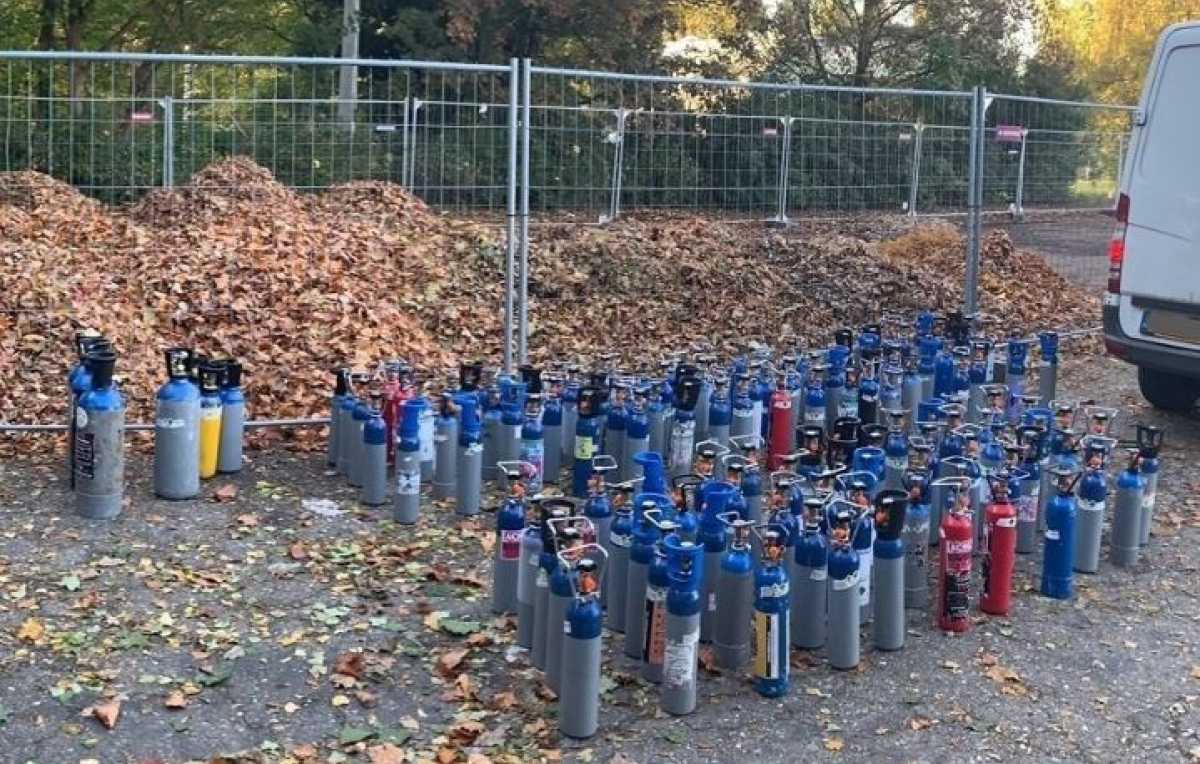 inbeslagname lachgas politie antwerpen