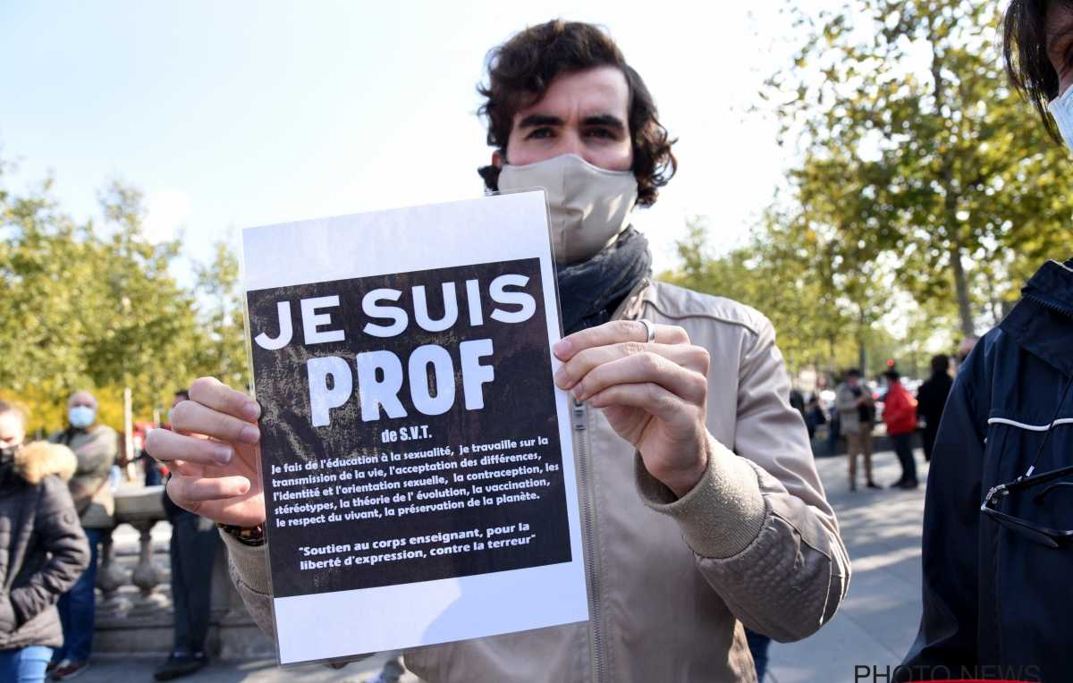 Onthoofding Parijs Leerkracht moslimterrorisme terrorisme je suis prof
