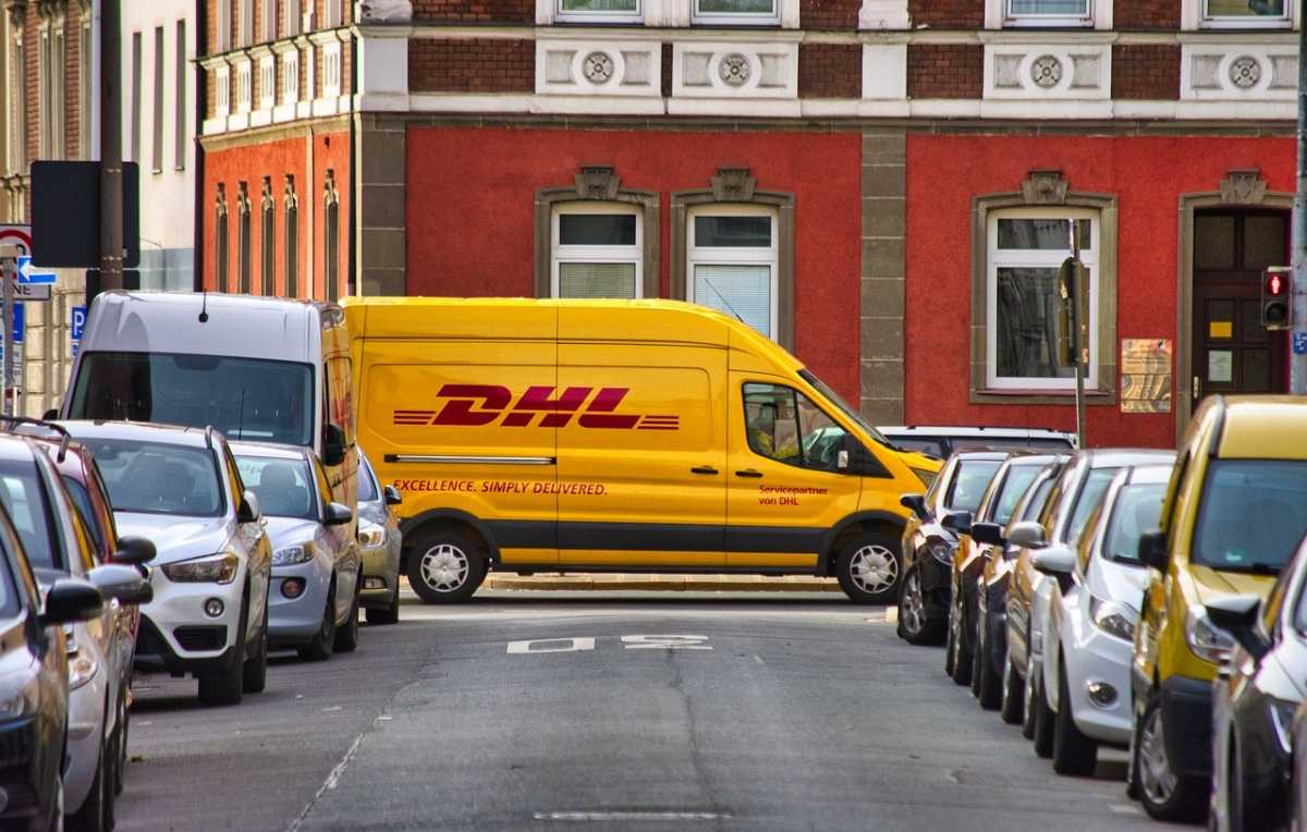pakjesdienst DHL