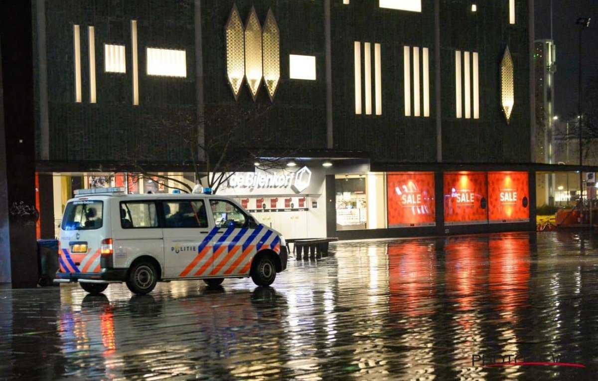 avondklok in Nederland - politie