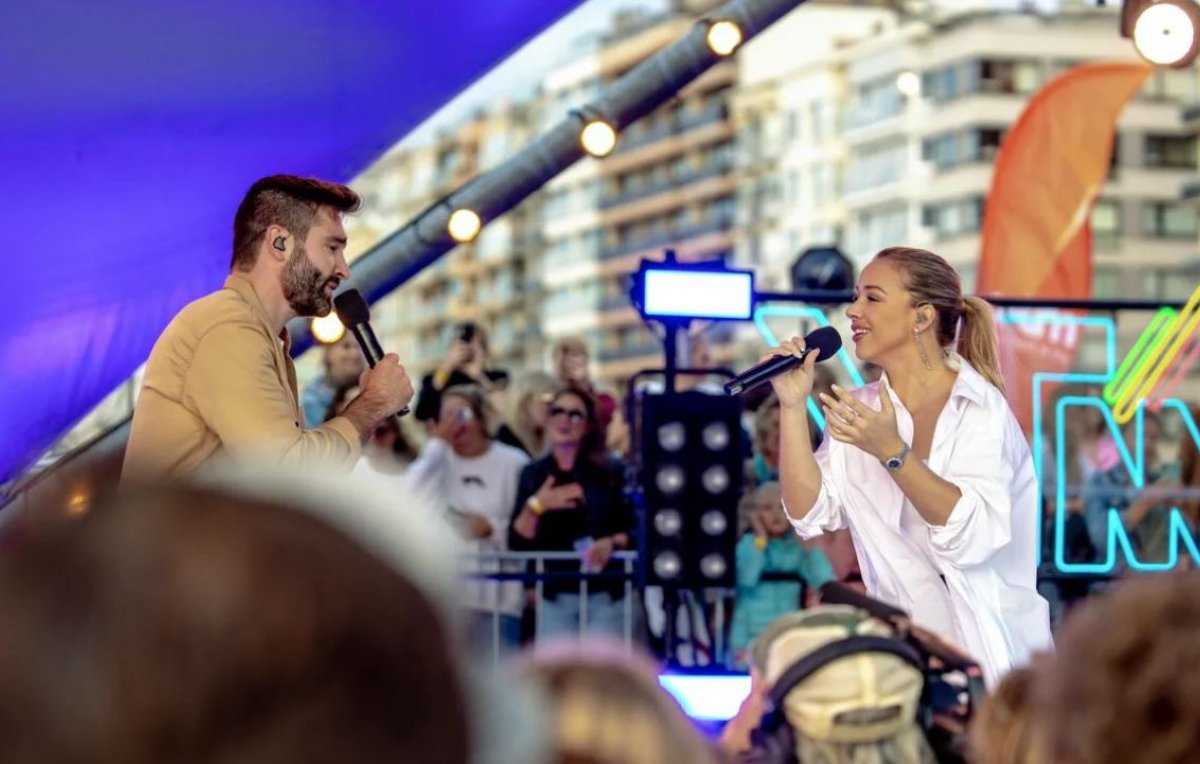 Metejoor en Emma Heesters bij 'Tien Om Te Zien'