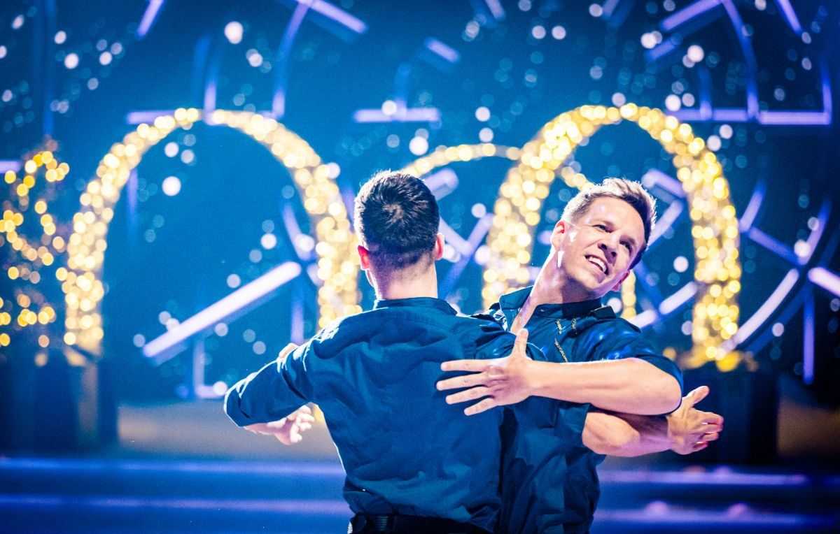 James Cooke in 'Dancing With The Stars'