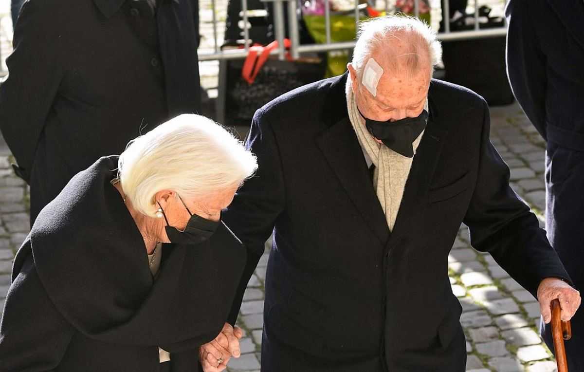 Koningin Paola en koning Albert