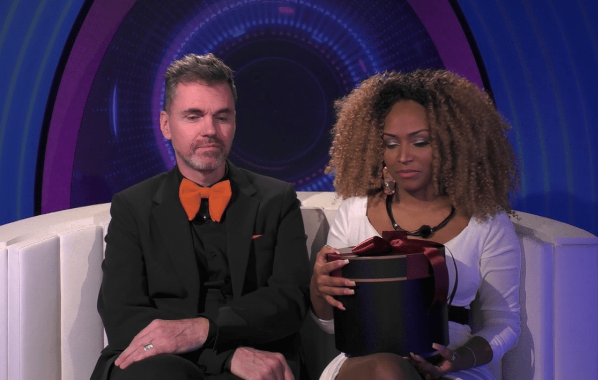Peter en Grace in 'Big Brother'