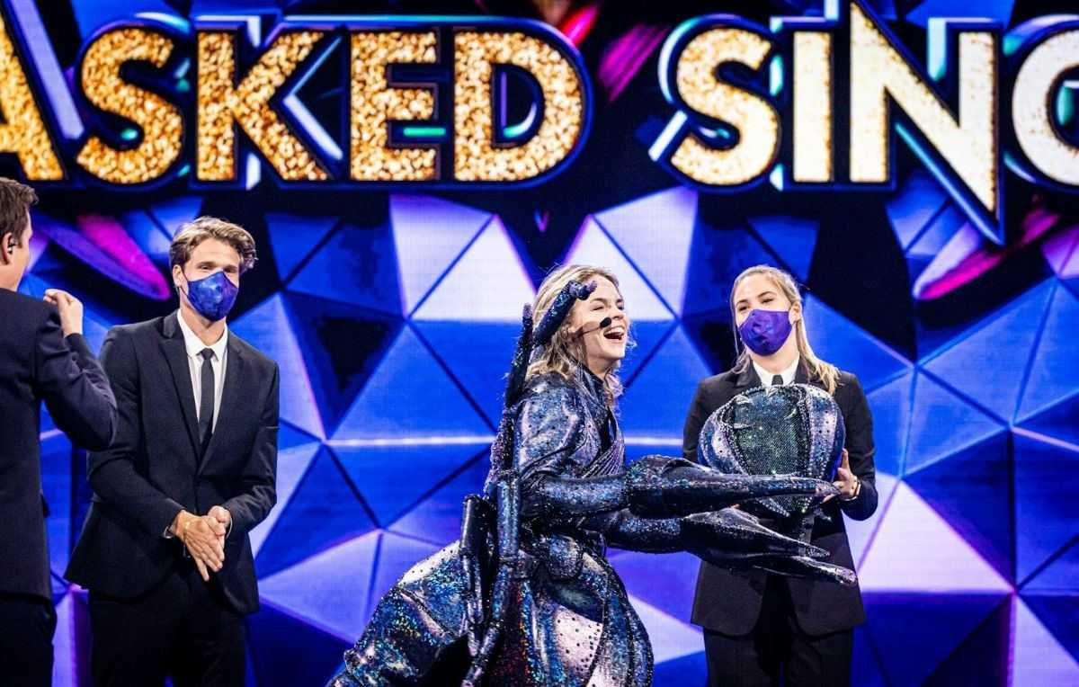 Klaasje Meijer in 'The Masked Singer'