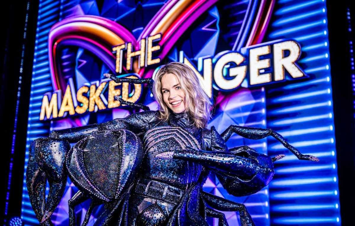 Klaasje Meijer in 'The Masked Singer'