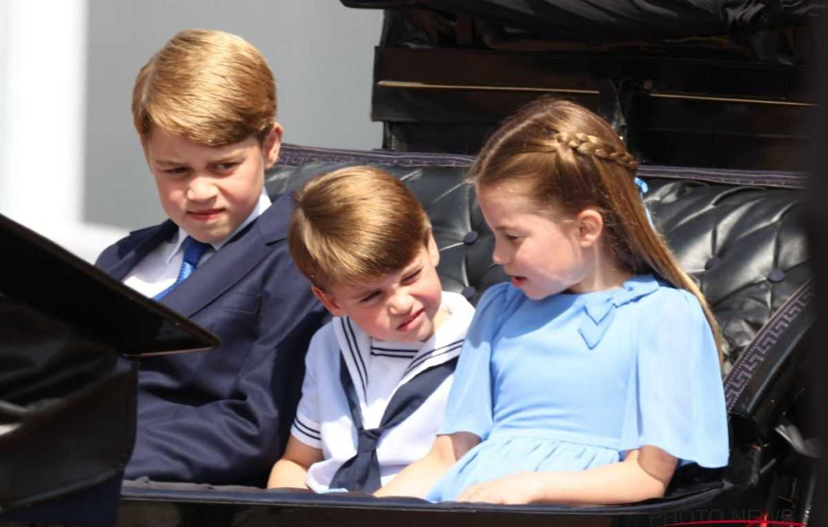 Prins George, prins Louis en prinses Charlotte
