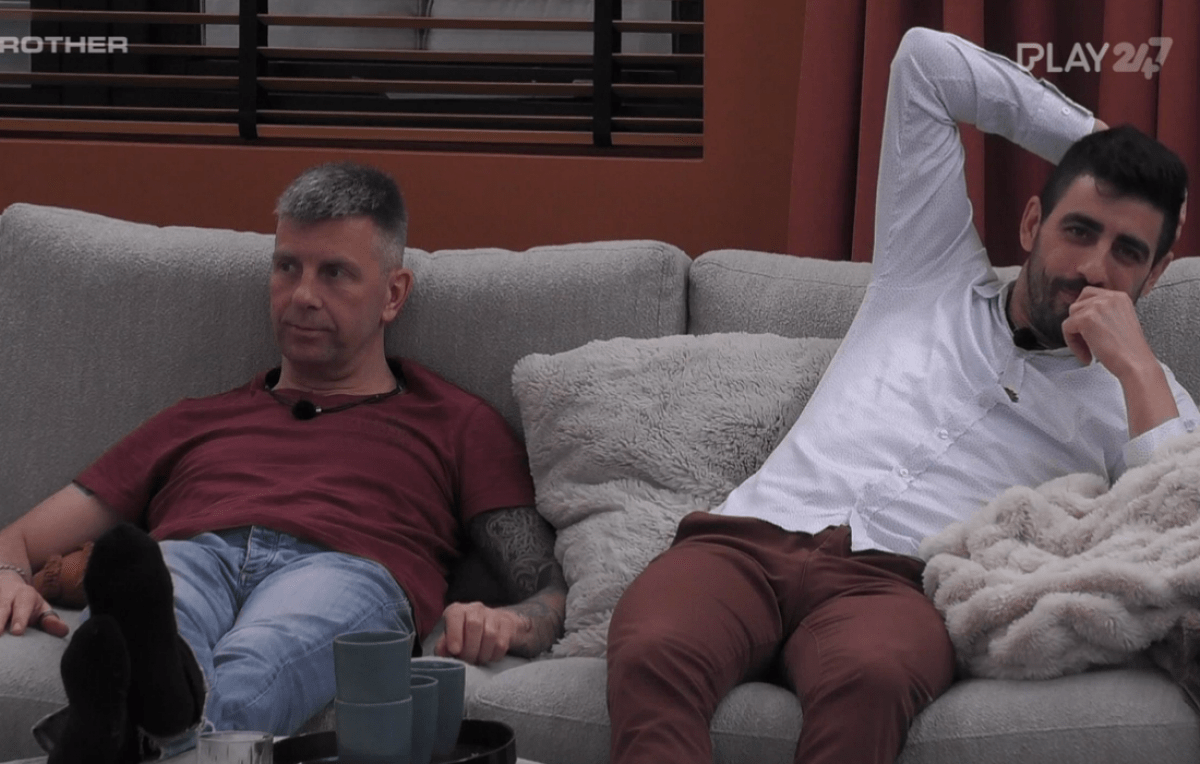 Bart en Ali in 'Big Brother'