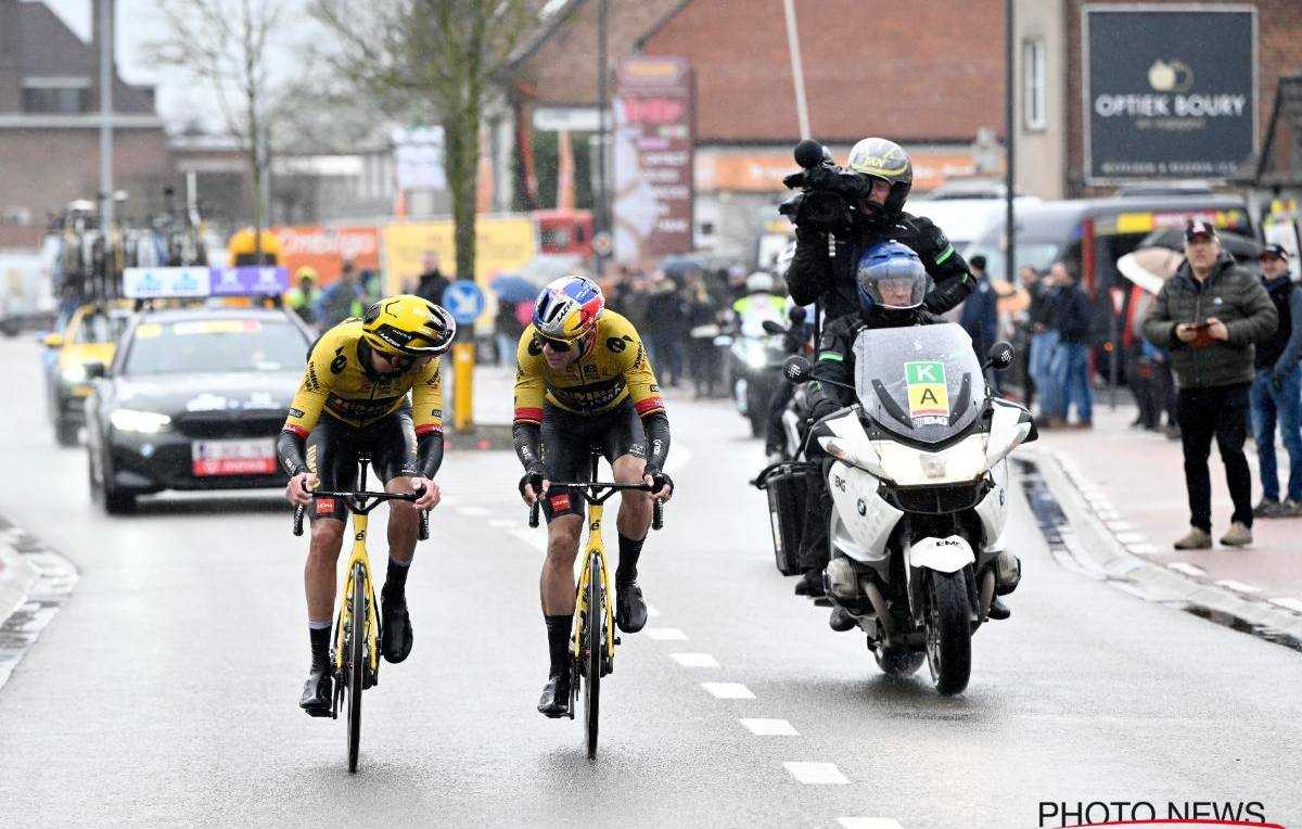 Wout van Aert en Christophe Laporte