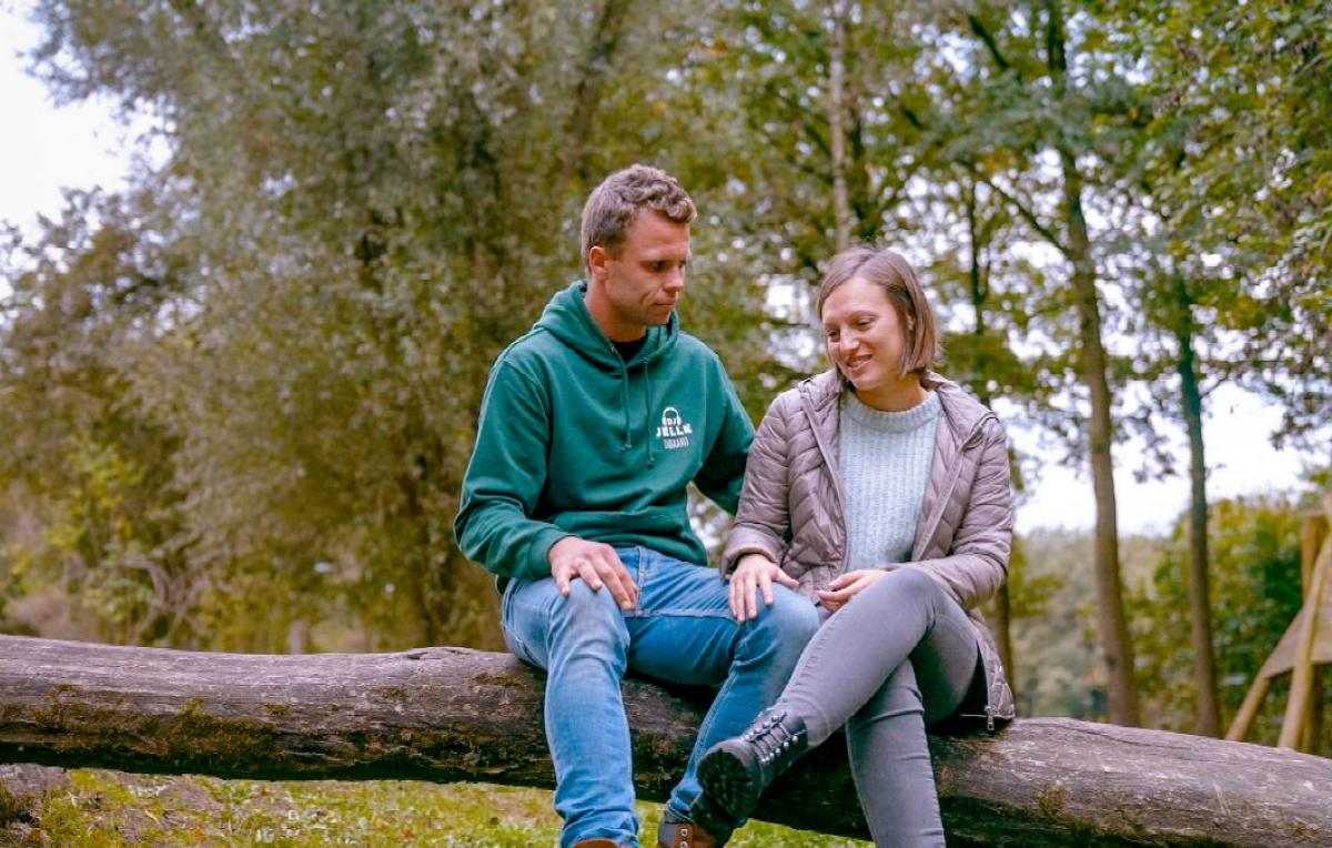 Stef en Elien in 'Boer zkt Vrouw'