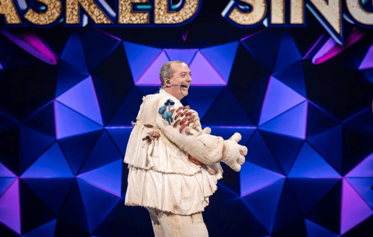 Miguel Wiels in 'The Masked Singer'