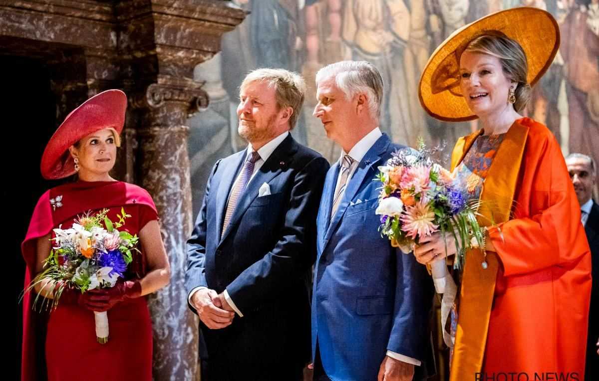 Willem-Alexander en koning Filip