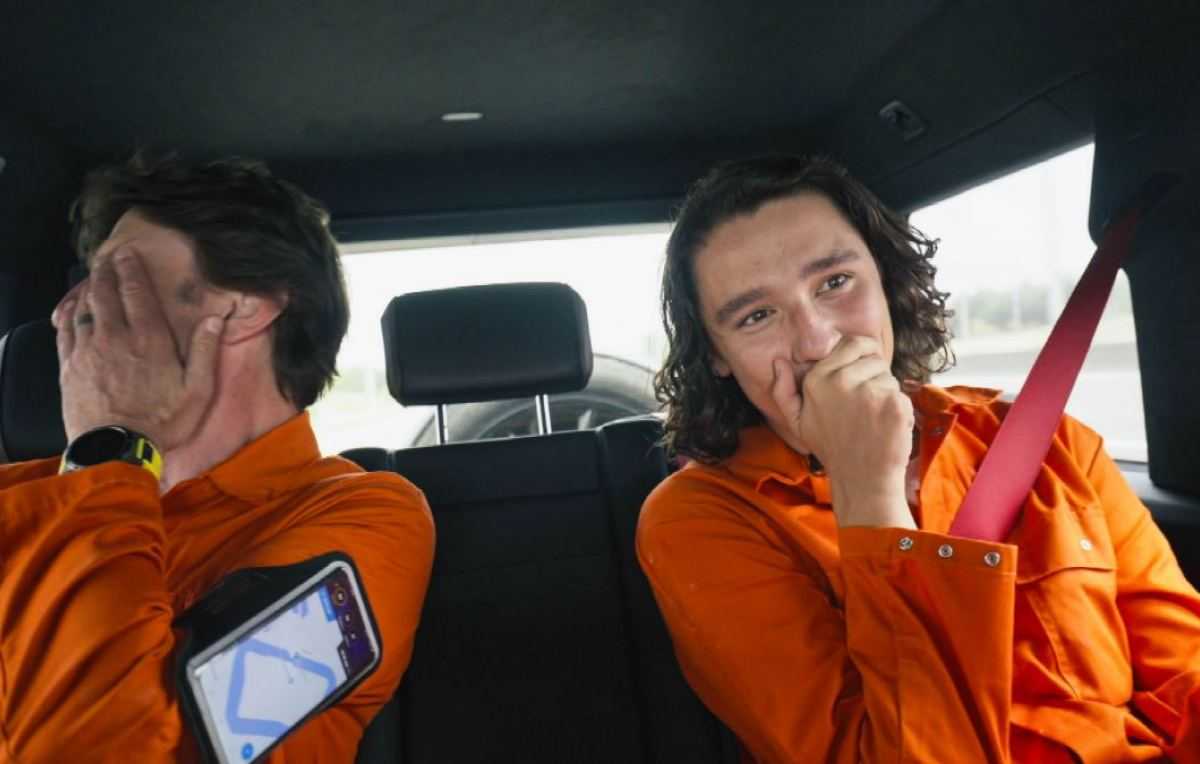Koen en Nono Wauters in 'Het Jachtseizoen'