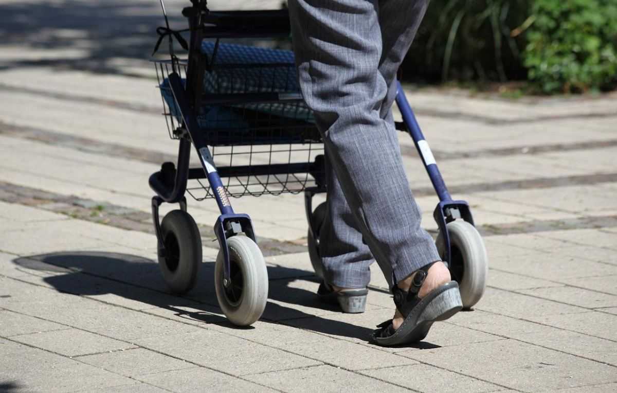 Rollator - bejaarde