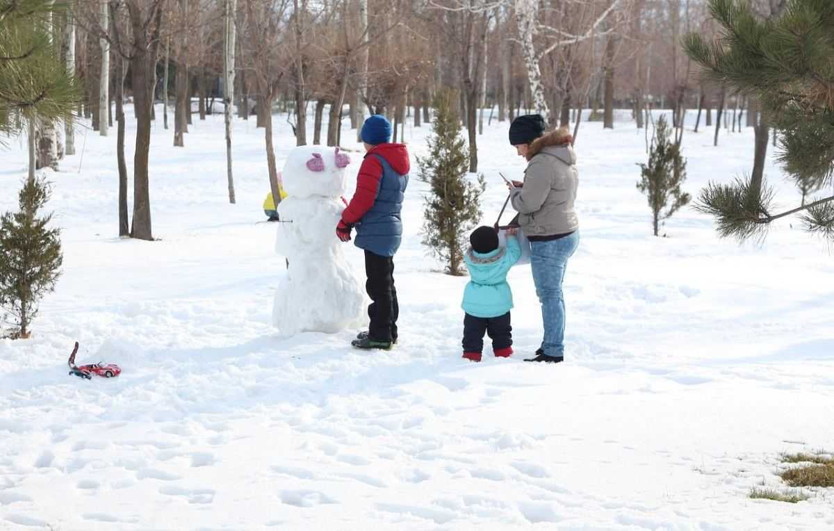 Sneeuw - sneeuwman - sneeuwpret