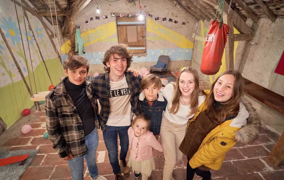 Château Planckaert, kleinkinderen Eddy Planckaert