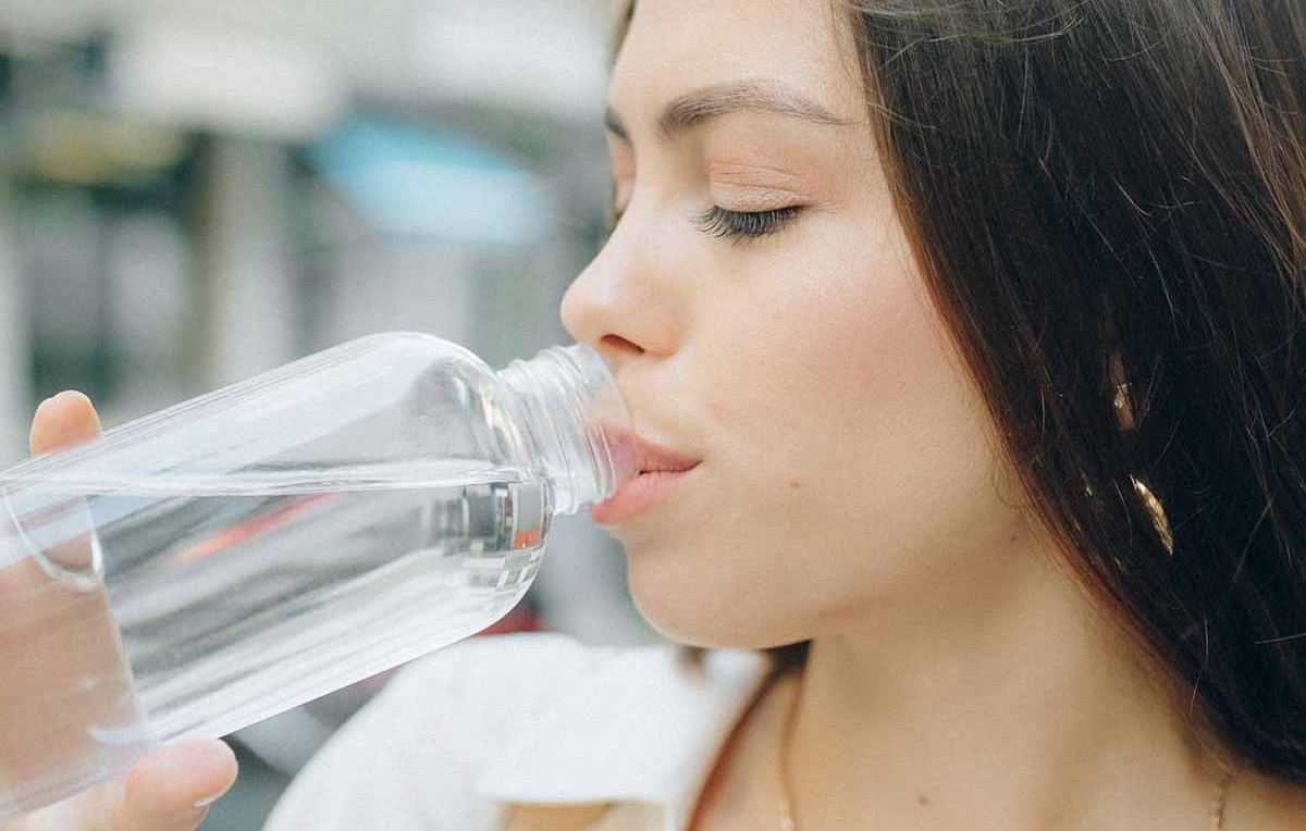 Water drinken