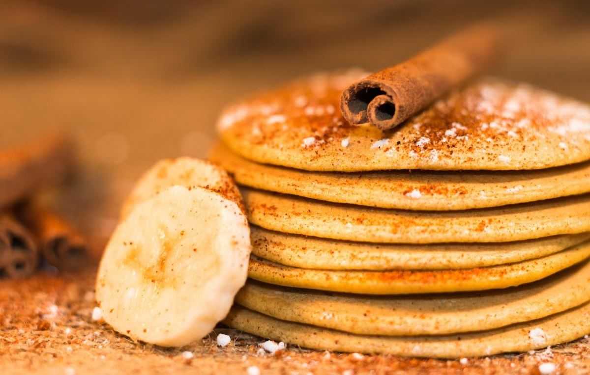 dessert banaan-pannenkoek