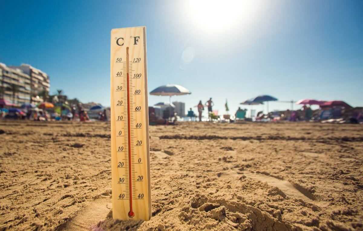 kust thermometer lente